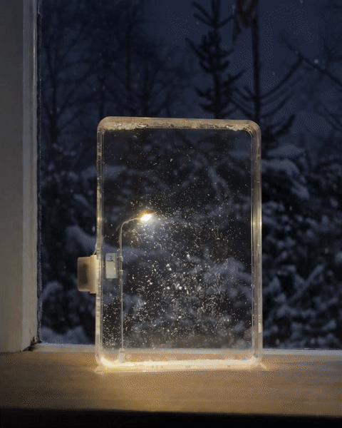 The Snowfall Lamp