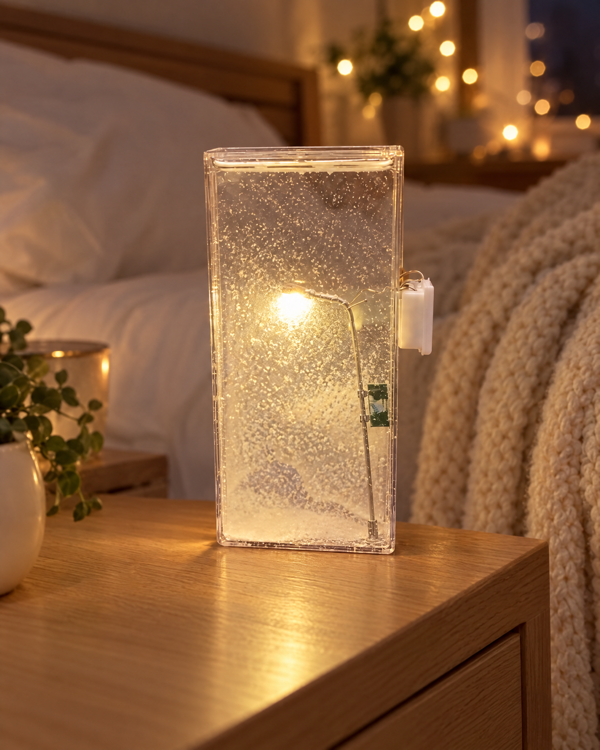 The Snowfall Lamp